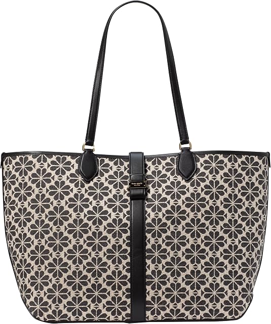 Kate Spade Flower Jacquard Large Open Tote