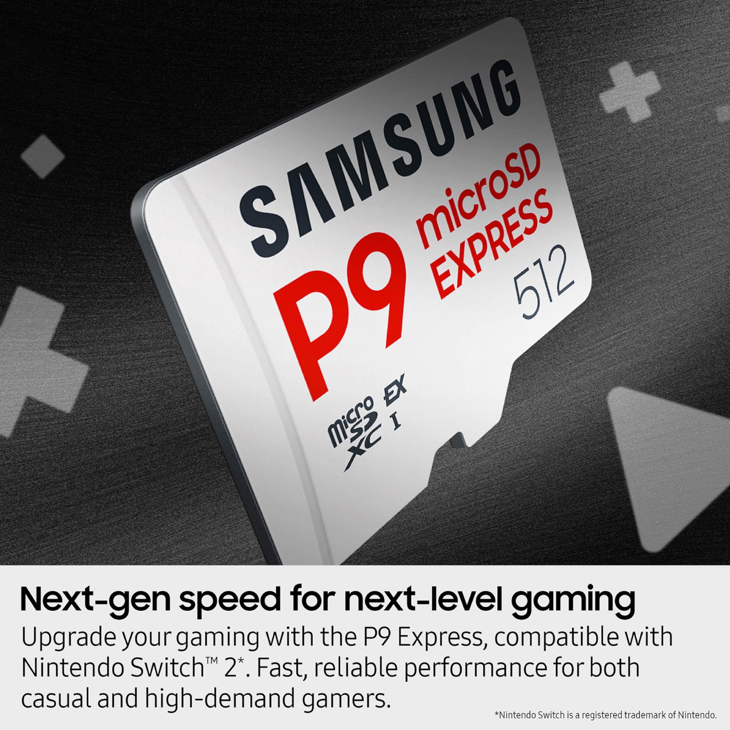 Amazon.com: Samsung P9 Express microSD Express Card, 256GB