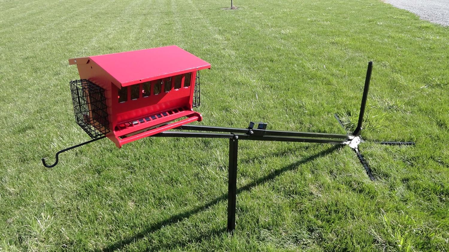 Bird Feeder Stand Color Black Wild Bird Tube Feeders