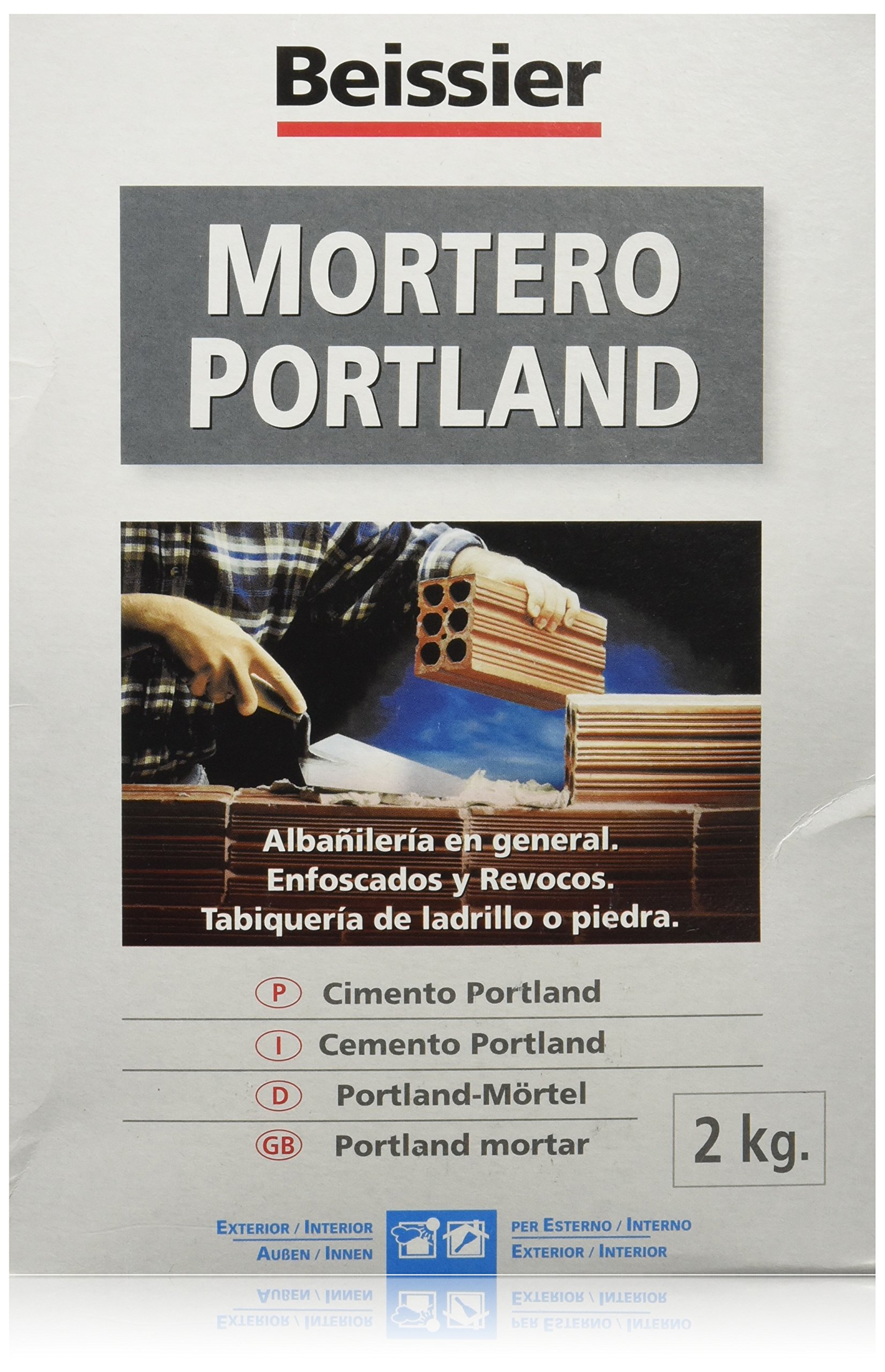 Beissier M50144 Mortero porland 2 kg