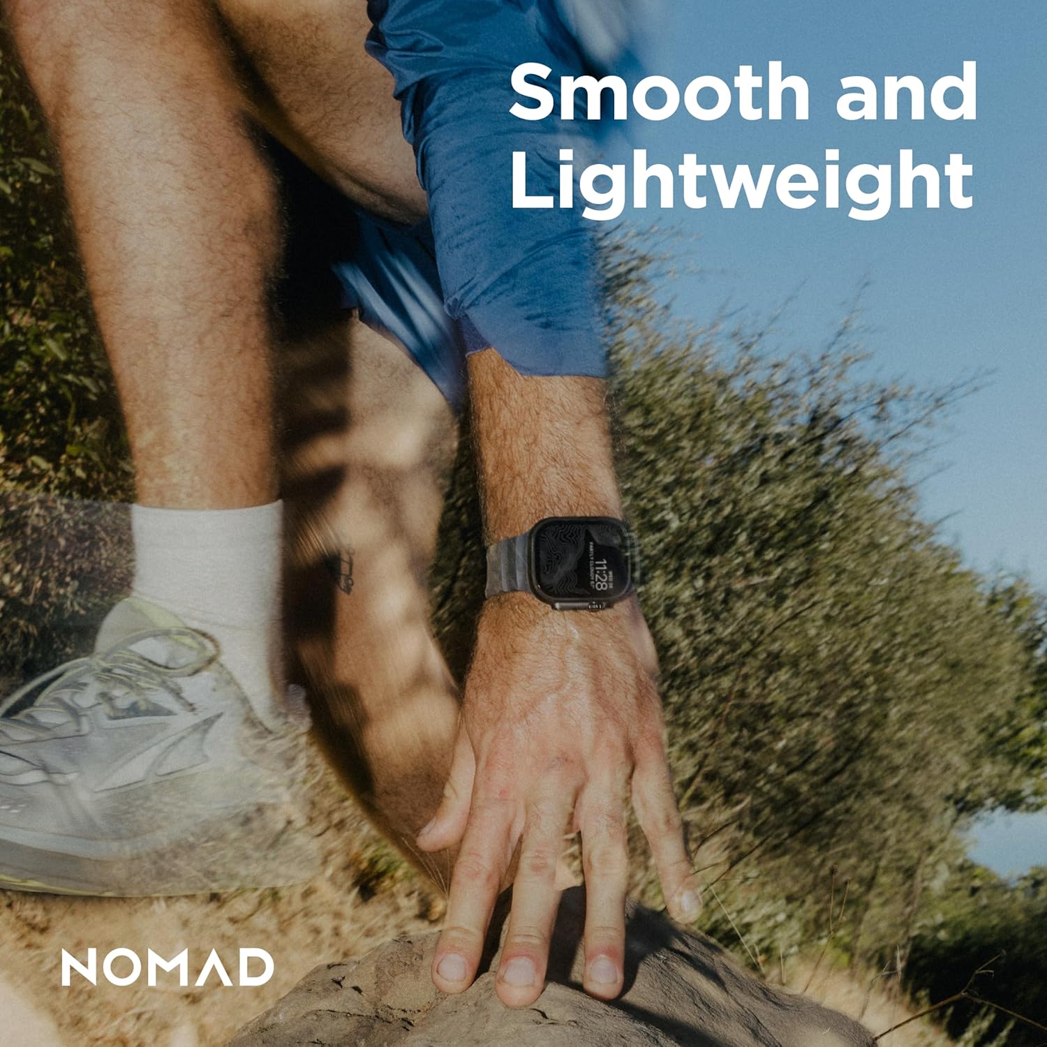 NOMAD Apple Watch Sport Band Rocky Point Apple Watch Band with Titanium Hardware