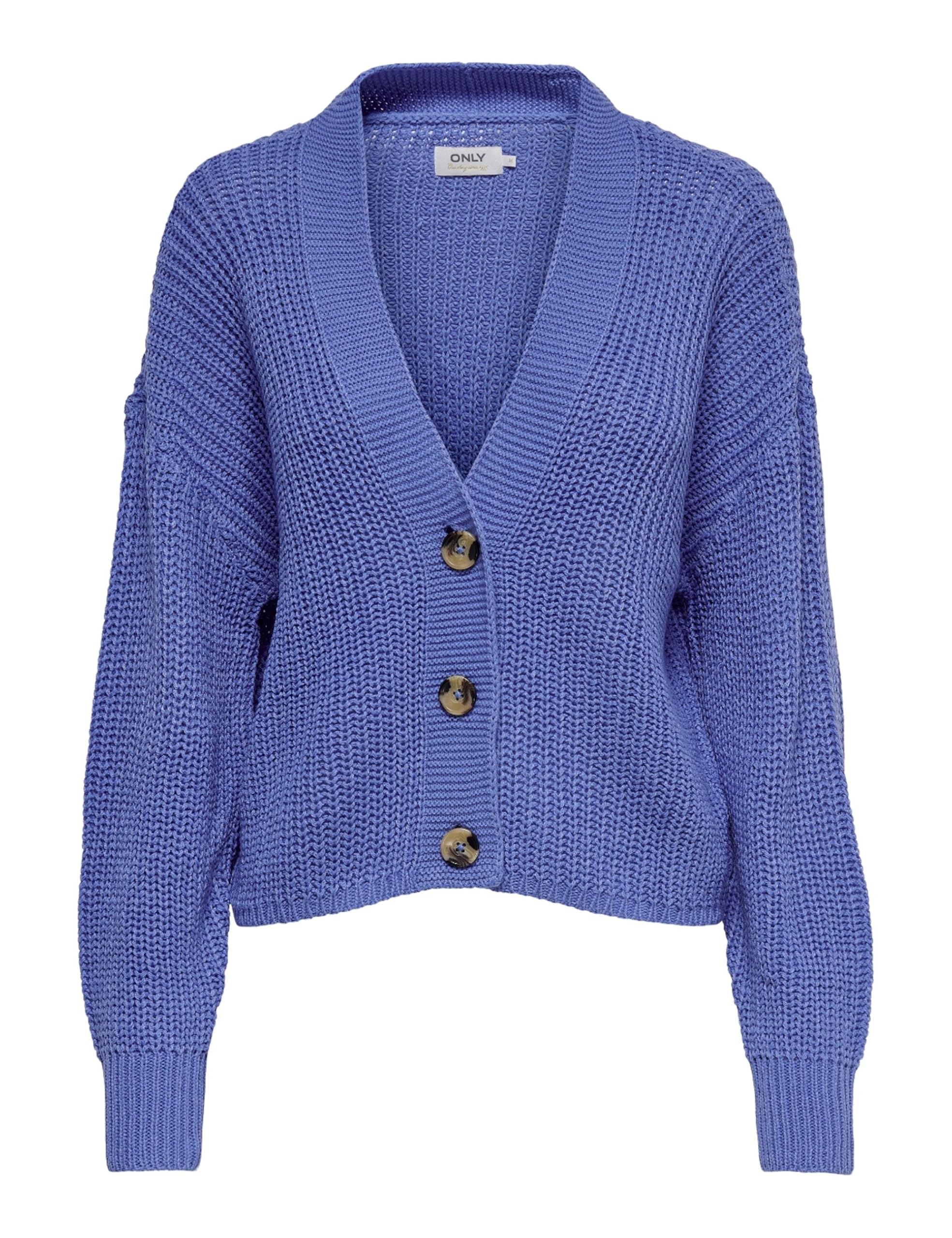 ONLY Women's Onlcarol Nice L/S Cardigan Knt Noos Cardigan Sweater , Ultramarine,S
