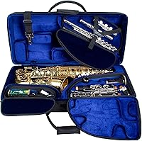 Vista 1 de Protec PBTRIALT - Funda para saxofón alto, clarinete y flauta TRI-PAC