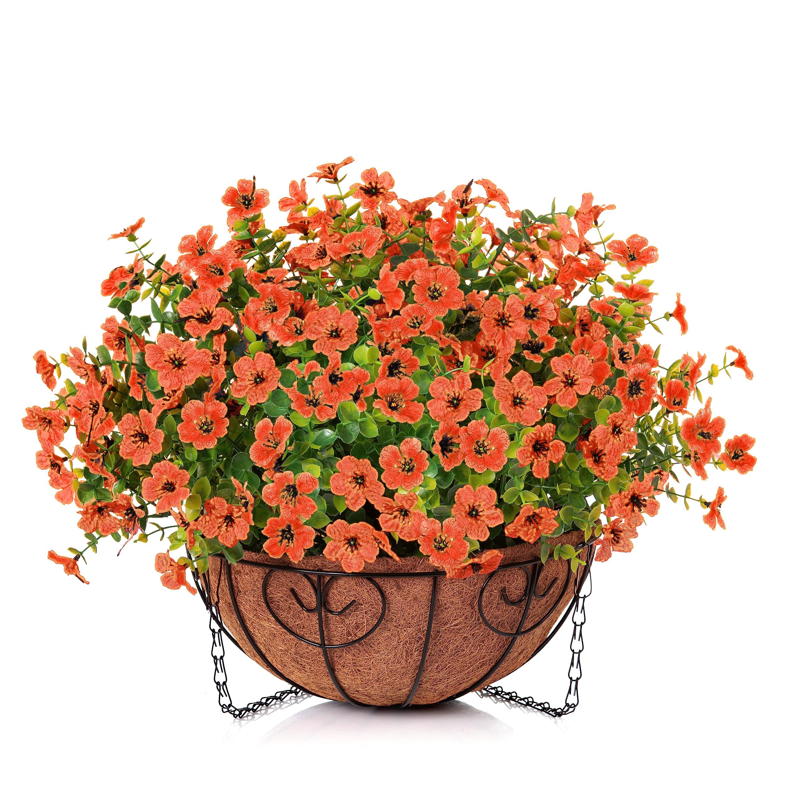 Snapklik.com : HyeFlora Artificial Fake Fall Hanging Plants Flowers ...