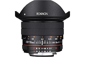Rokinon 12mm F2.0 Full Frame Fisheye Lens
