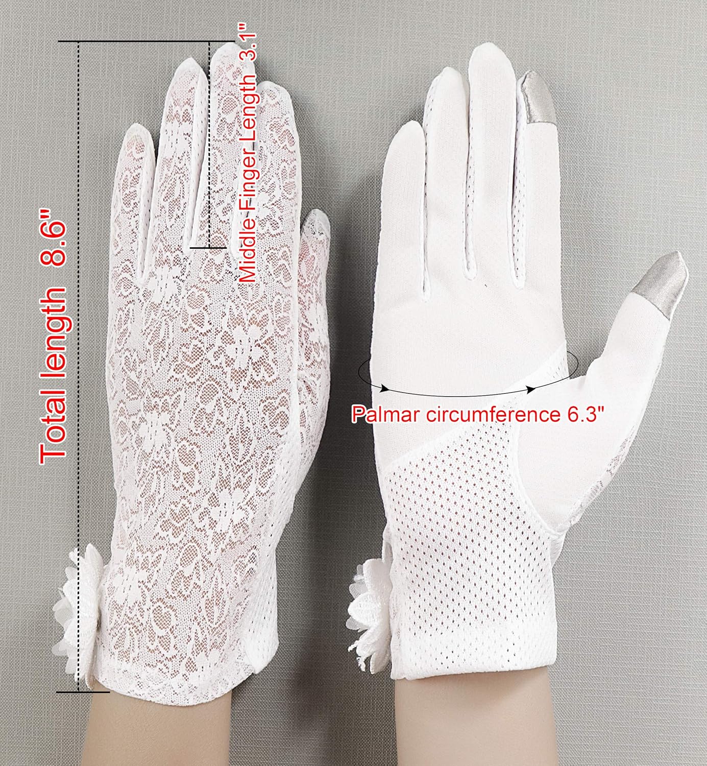Bienvenu Summer Women Screentouch Gloves Sun Uv Protection Driving Gloves Anti-skid - Image 6