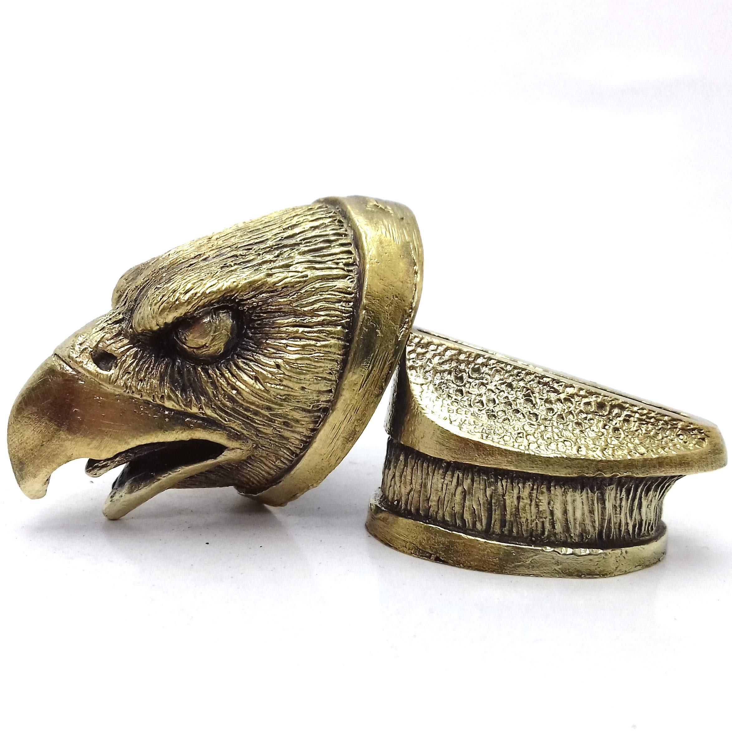 oleksandr.victory Set Finger Guard Bolster & Pommel Custom Knife KNIVES Blade Making Set Custom Knife Making Handle manufacturer accessories Collection Hand-Casted Sets SOLID BRONZE (Eagle)