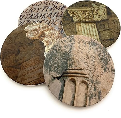 Miniatura 6 de Smiling Wisdom - Mentor - Tarjeta de felicitación de agradecimiento sincero de pilar de fuerza y juego de regalo de recuerdo de posavasos de