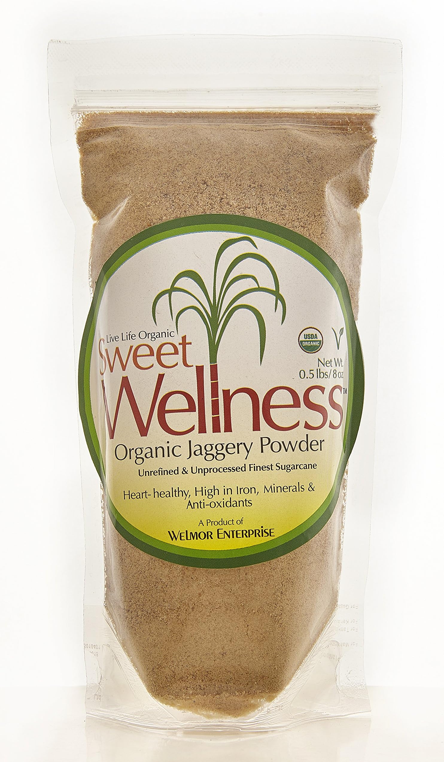 Organic Jaggery Powder 8.0 Ounces