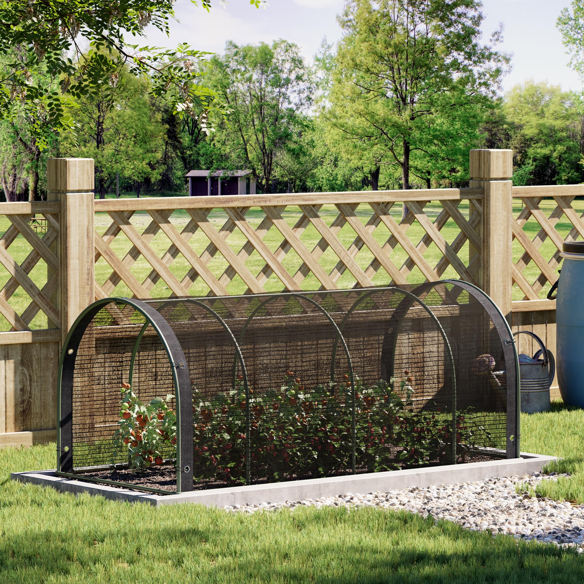 ARKOST 70% Shade Cloth - 4x8 FT Sunblock Net With Reinforced Grommets For Plants & Patio