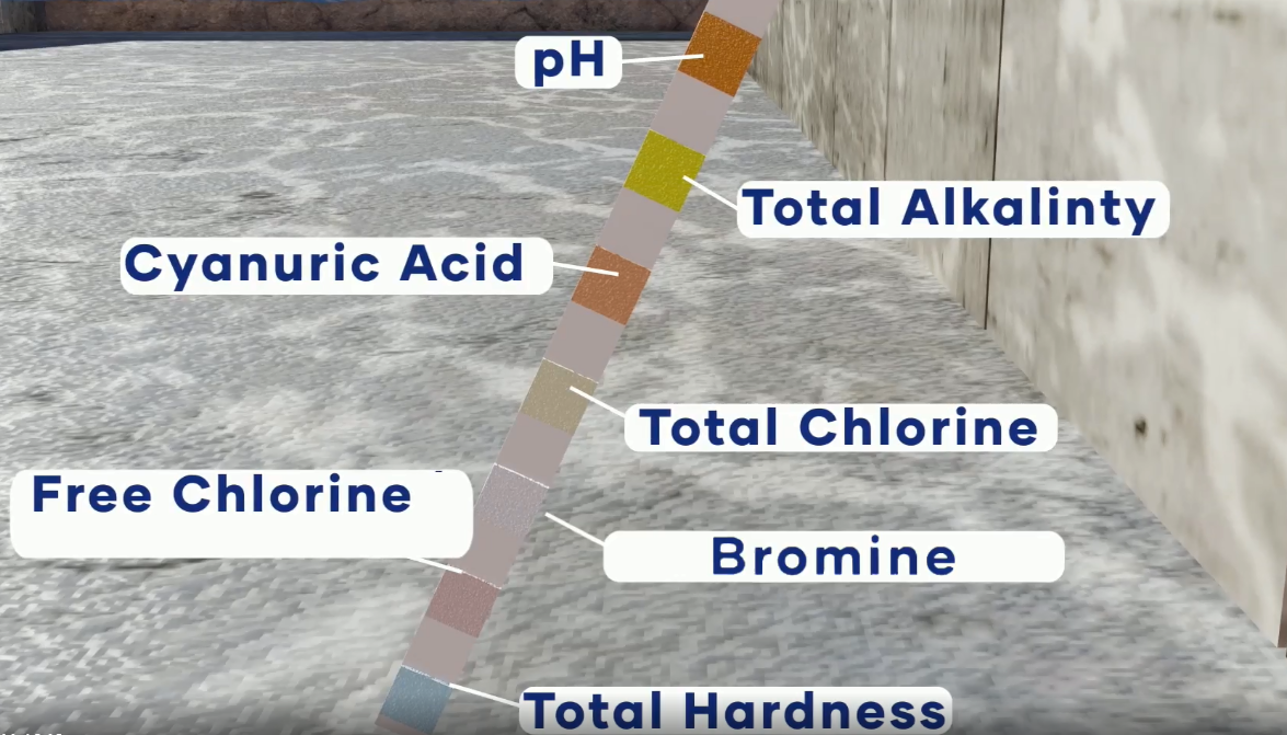 EASYTEST-7-Way-Pool-Test-Strips-150-Strips-Water-Chemical-Testing-for-Hot-tub-and-Spa-Accurate-Test-Bromine-Total-Alkalinity-pH-Free-Chlorine-Total-Hardness-Cyanuric-Acid-and-Total-Chlorine EASYTEST-7-Way-Pool-Test-Strips-150-Strips-Water-Chemical-Testing-for-Hot-tub-and-Spa-Accurate-Test-Bromine-Total-Alkalinity-pH-Free-Chlorine-Total-Hardness-Cyanuric-Acid-and-Total-Chlorine