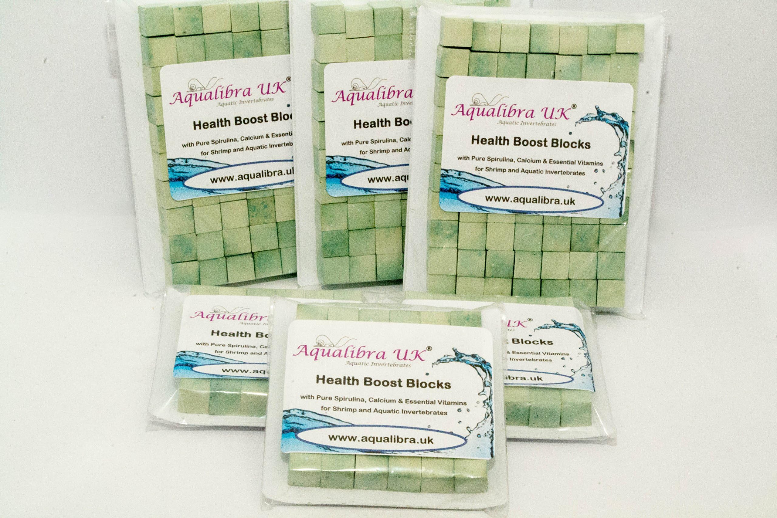 MICRO 1g HEALTH BOOST BLOCKS for shrimp and invertebrates (Pack of 70 x 1g Blocks)