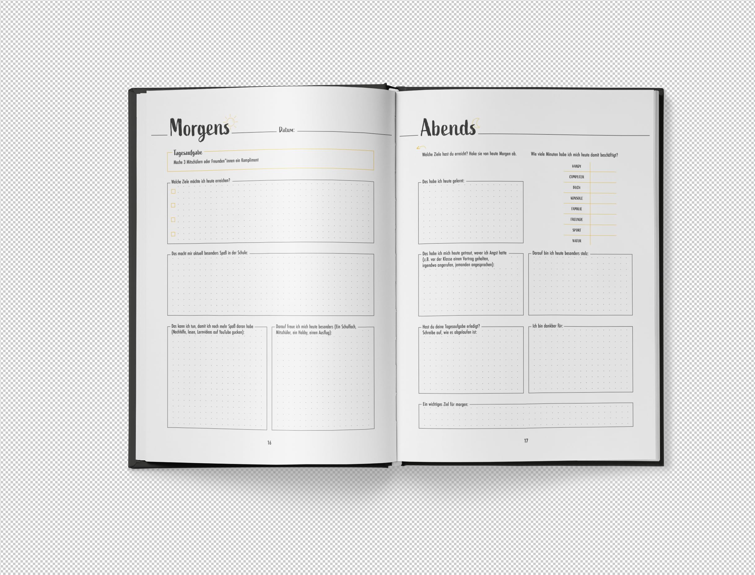 Dirk Kreuter Kinder Erfolgsjournal 6–12 Jahre – 90-Tage Mindset Tagebuch für mehr Mut, Kreativität, Fokus & Selbstvertrauen – Motivation & Disziplin lernen – Geschenk für Schule & Alltag