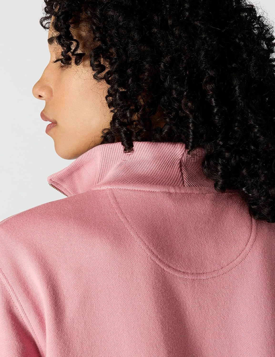 Carhartt Women's TENCEL Fiber Series Relaxed Fit Half-Zip Sweatshirt - Image 6