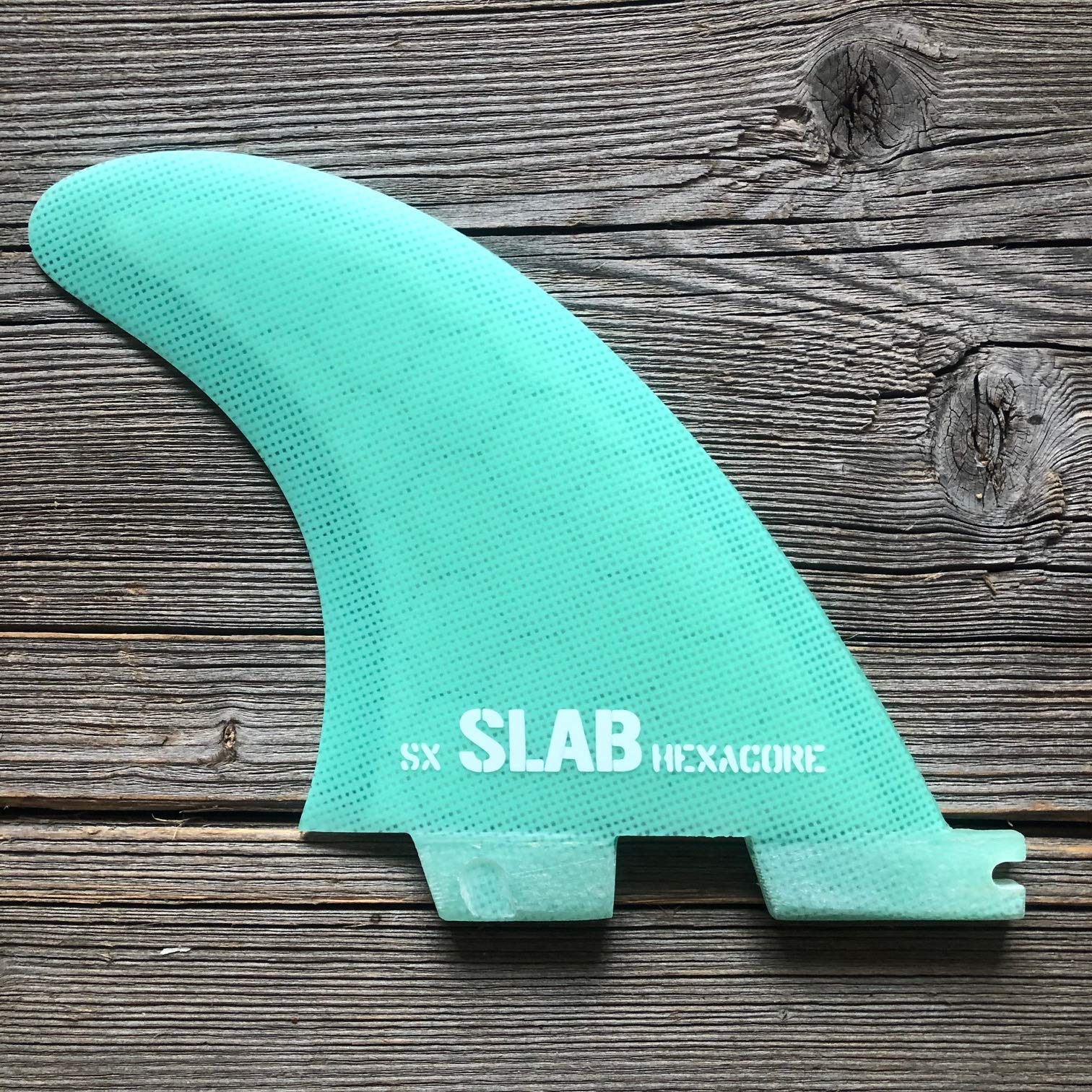 Slab-Surf Fins Thruster hexacore Water Green 2 tabs Clic