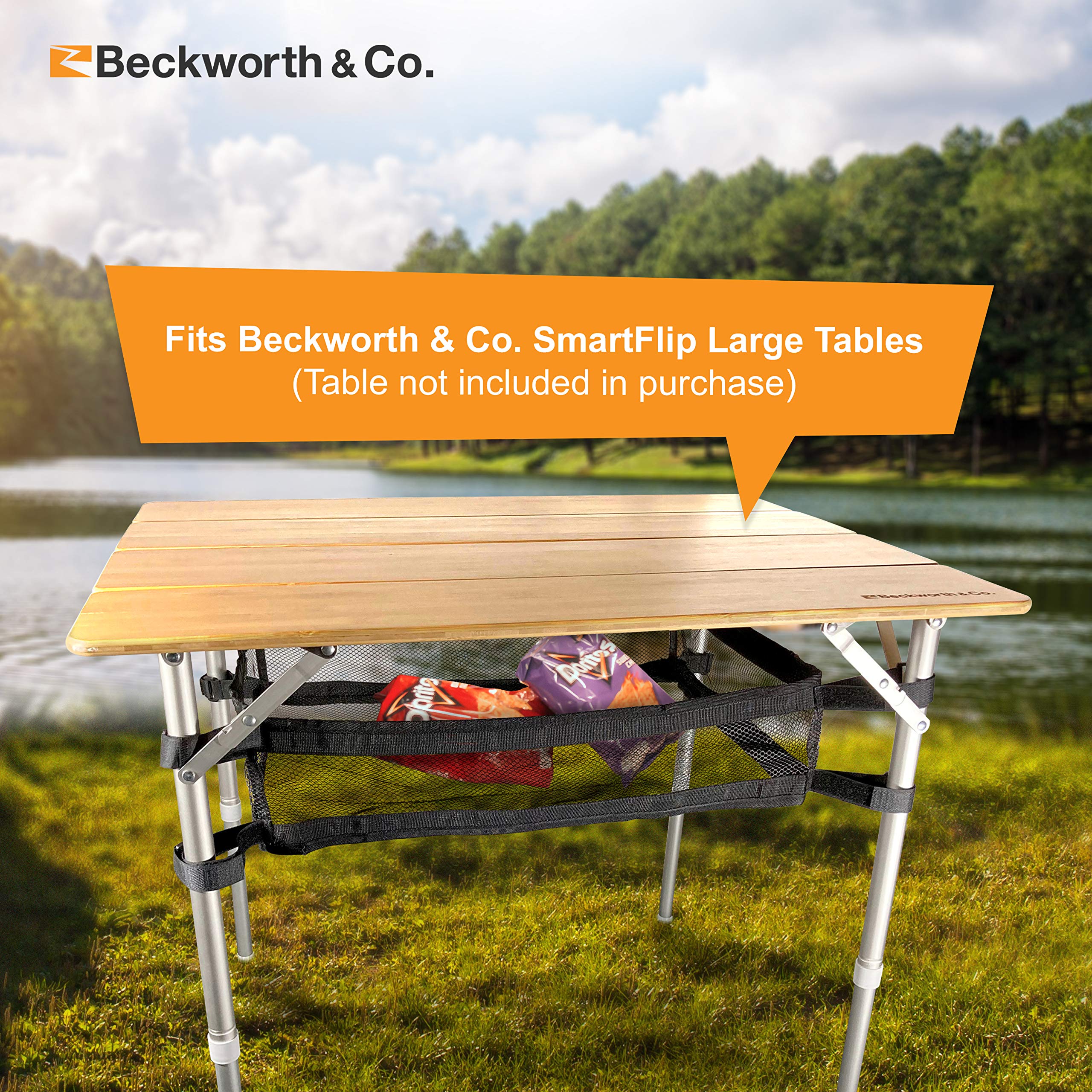 Beckworth And Co Cargo Net Accessory For Smartflip Table Large