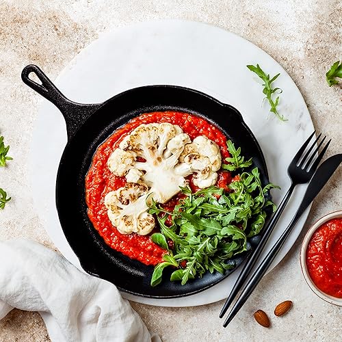 Miniatura 95 de Utopia Kitchen Sartén de hierro fundido de 6.5 pulgadas, sartén de hierro fundido, sartén pre-sazonada, utensilios de cocina seguros
