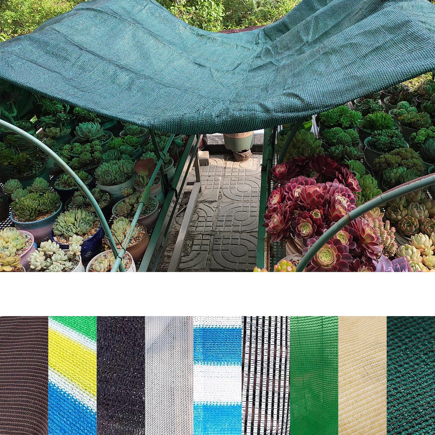 Filet protection solaire anti-UV pour réduire la chaleur dans la serre