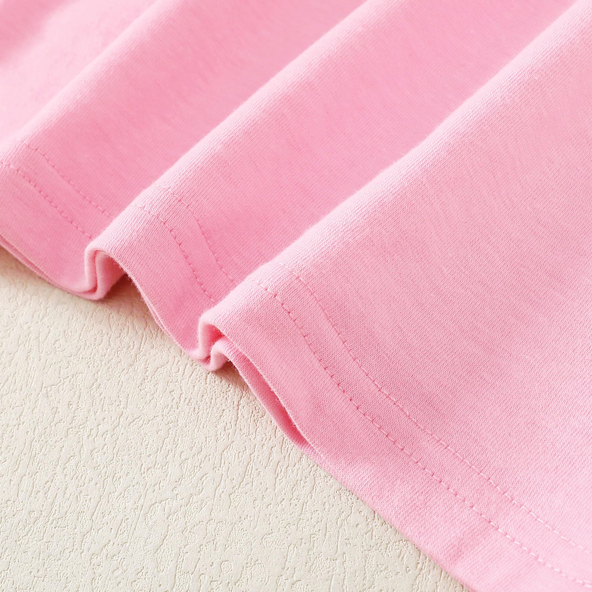 LYSMuch Conjunto de falda tutú de malla de manga larga para niños y niñas pequeñas, A-rosa-largo, 2-3 Years