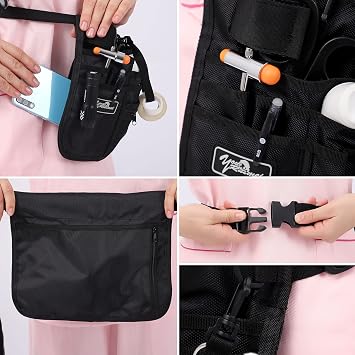 Kit Practical Waist Bag for Nurses,Fanny Pack for Work Nurse Fanny Pack,Nurse Utility Belt Organizer Bag