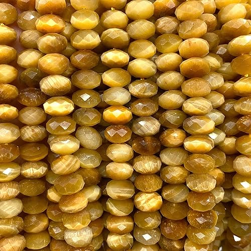 Miniatura 2 de ABCGEMS - Super 7 cuentas brasileñas (cacoxenita, amatista, lepidocrocita, goethita, rutilo, cuarzo ahumado y cuarzo cristal), piedra curativa de