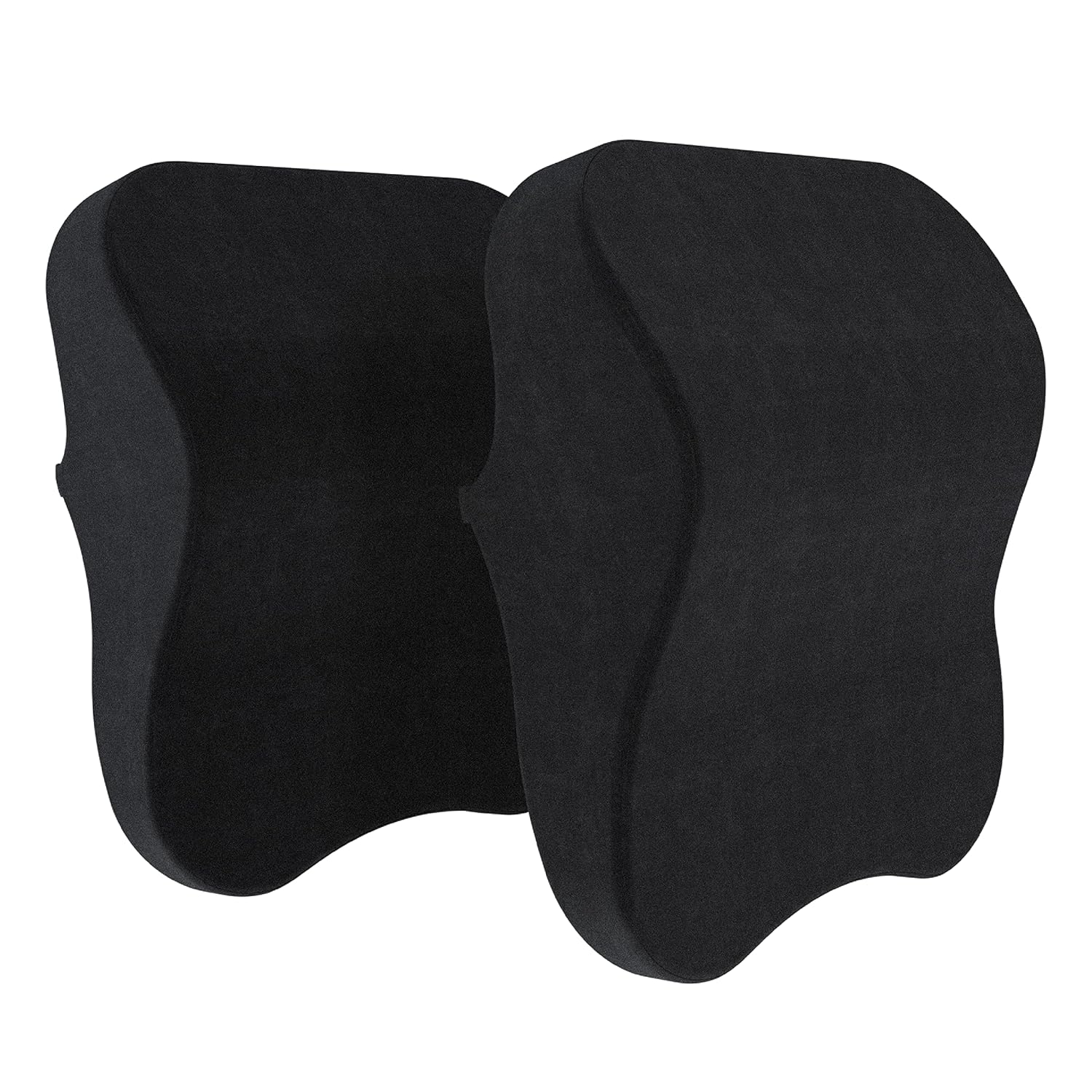 FOVERA Car Headrest Memory Foam Pillow Neckrest Cushion for Neck and