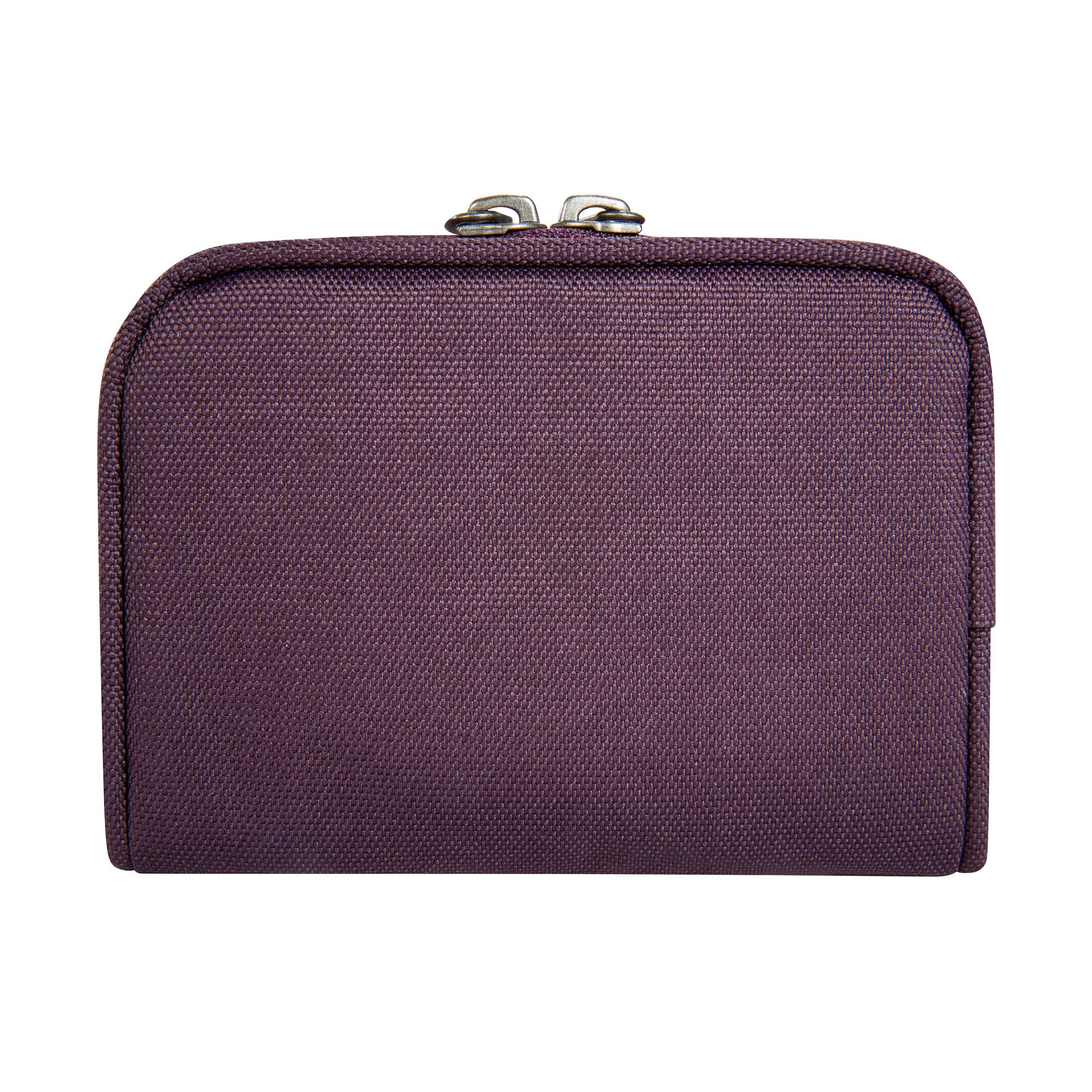 Tatonka Portfel Big Plain Wallet RFID B – portfel z ochroną RFID i kieszenią na monety, przegródkami na karty kredytowe, karty bankowe itp. - Wymiary: 13 x 9 x 2 cm, Midnight Plum, 13 x 9 x 2 cm,