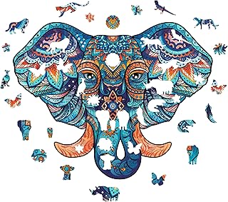 Elephant Wooden Puzzle