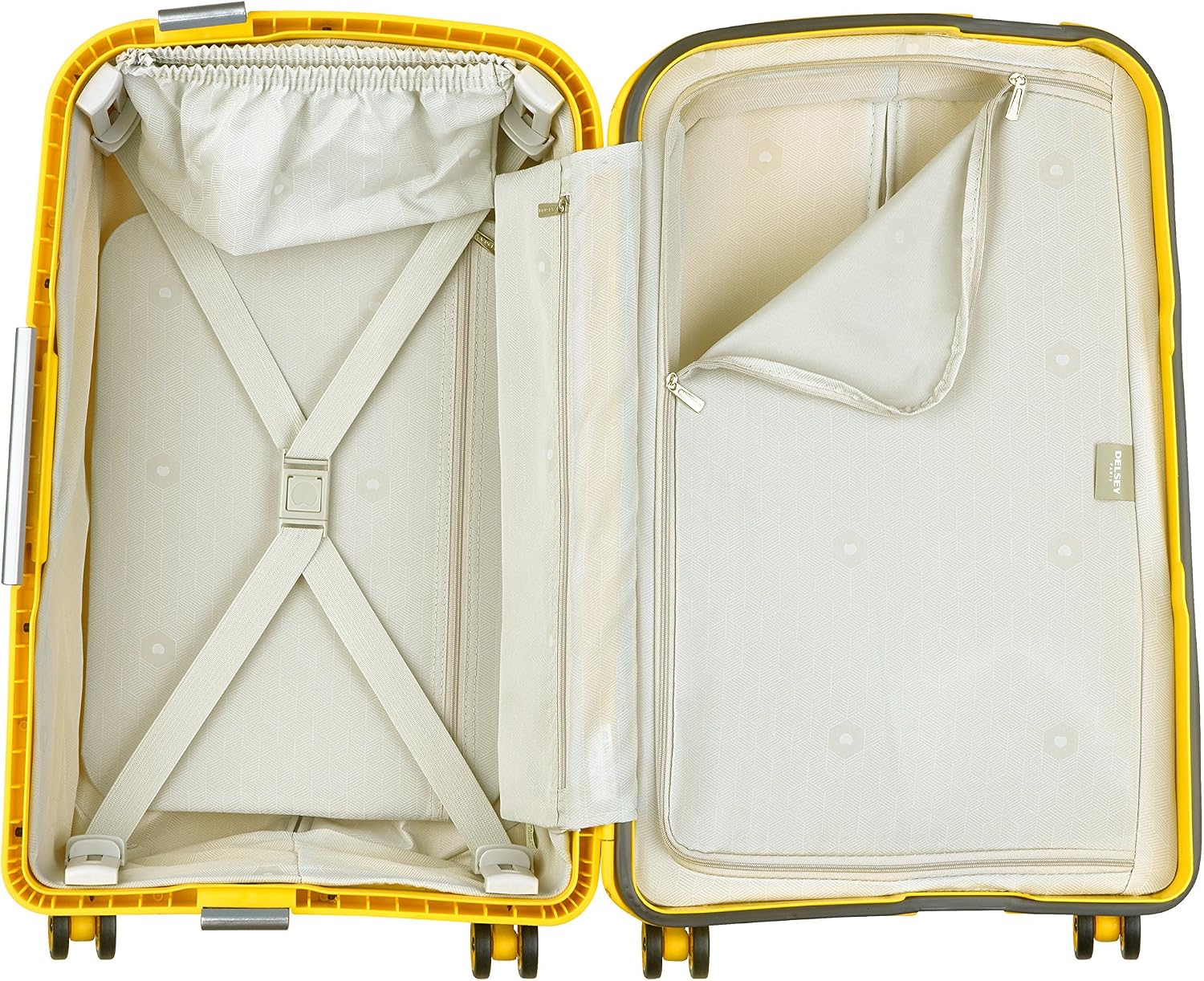 Amazon.com: Delsey Maleta, Amarillo (Jaune), 21.7 in : Ropa, Zapatos y  Joyería