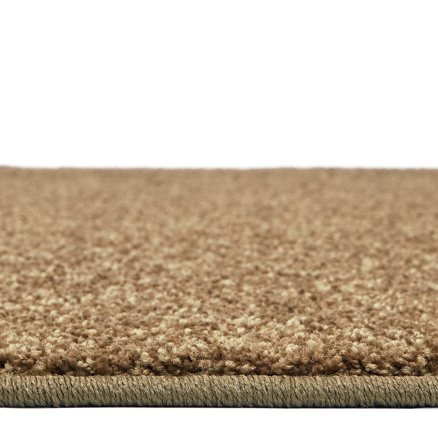 Carpets for Kids 8176.750 KIDplush Solids Collection Carpet in Sunset Sand 7ft 6in x 12ft Rectangle Brown