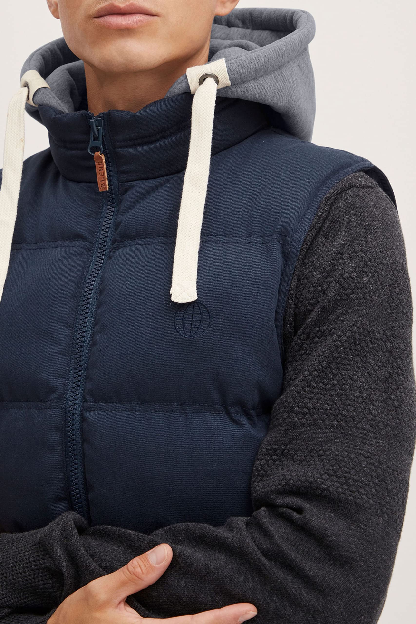 Blend BHJens Herren Weste Steppweste Outdoor Weste