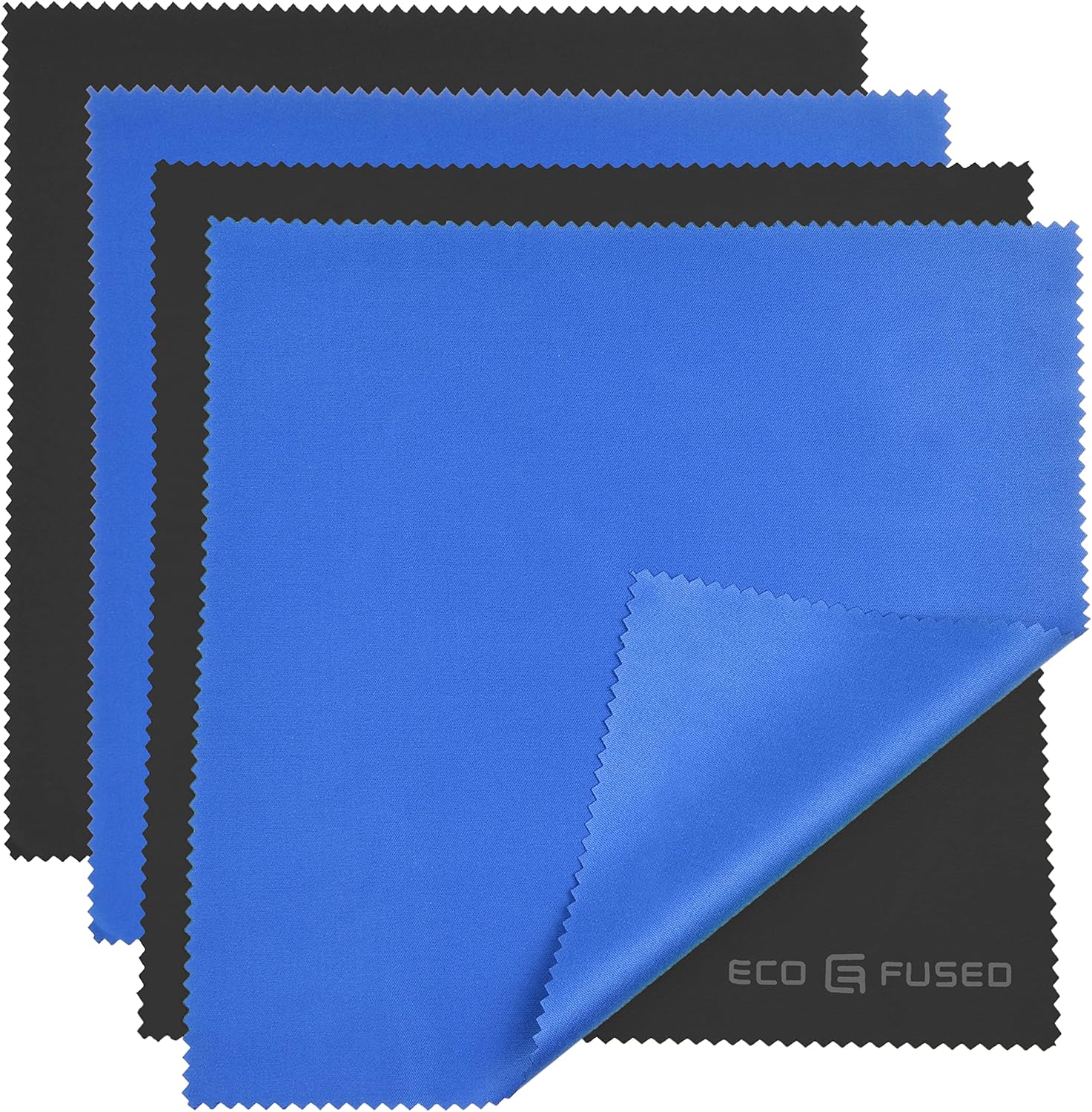 EcoFused Microfiber Cleaning Cloth 18x18 Inch Microfiber