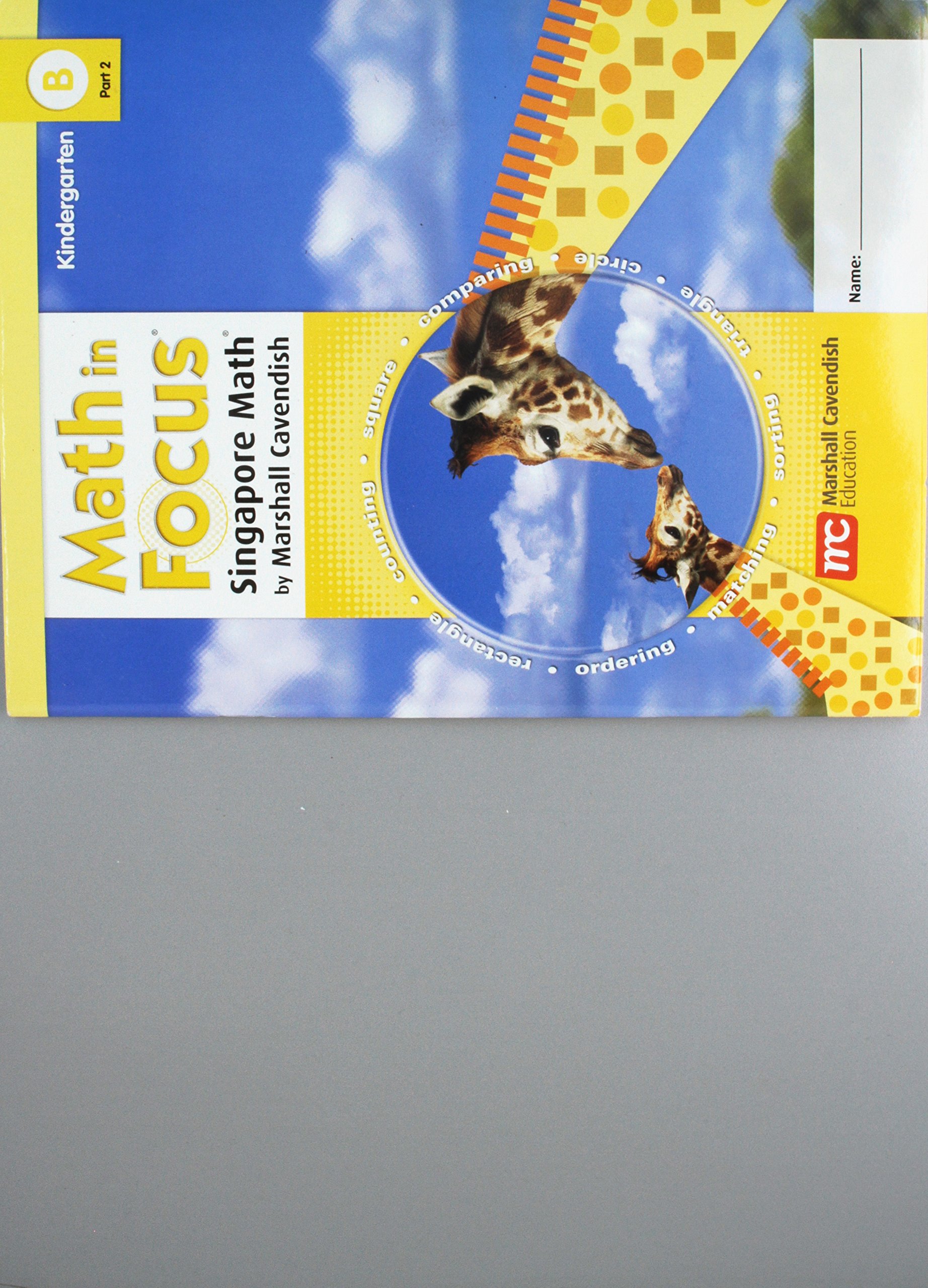 Math in Focus: The Singapore Approach, Kindergarten B, part 2