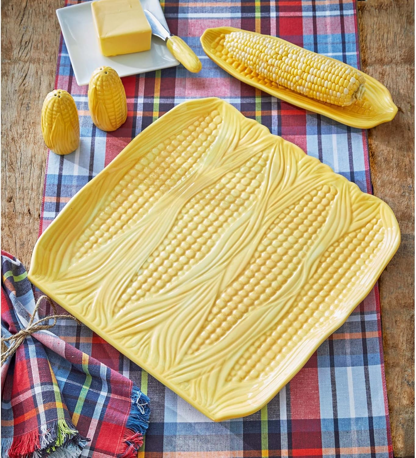 TAG Corn Platter - Yellow (G18039)