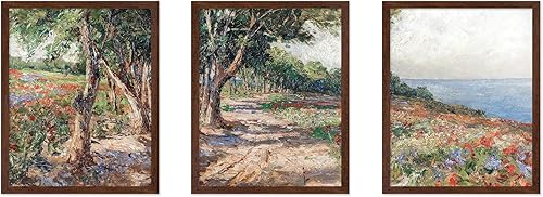 Miniatura 55 de Poster Master Póster de ilustración vintage de 3 piezas, impresión botánica retro, arte de pared sin marco de 8 x 10 pulgadas, regalo para artista,