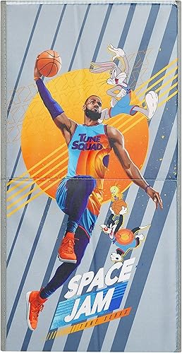 Miniatura 3 de Idea Nuova Space Jam - Mueble de almacenamiento plegable y estantería con 3 cubos plegables