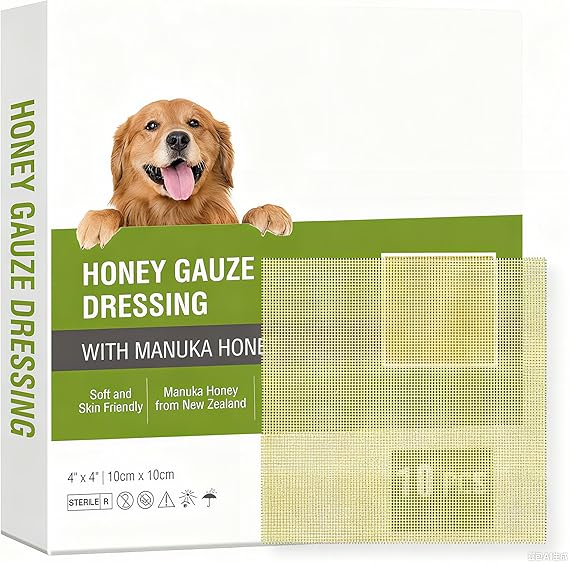 Buy Polynew Manuka Honey Gauze Dressing, 12 Individual Pack, 2x2