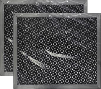 Air Filter Factory 8 X 9-1/2 X 3/8 Range Hood Charcoal Carbon Filters 2-Pack