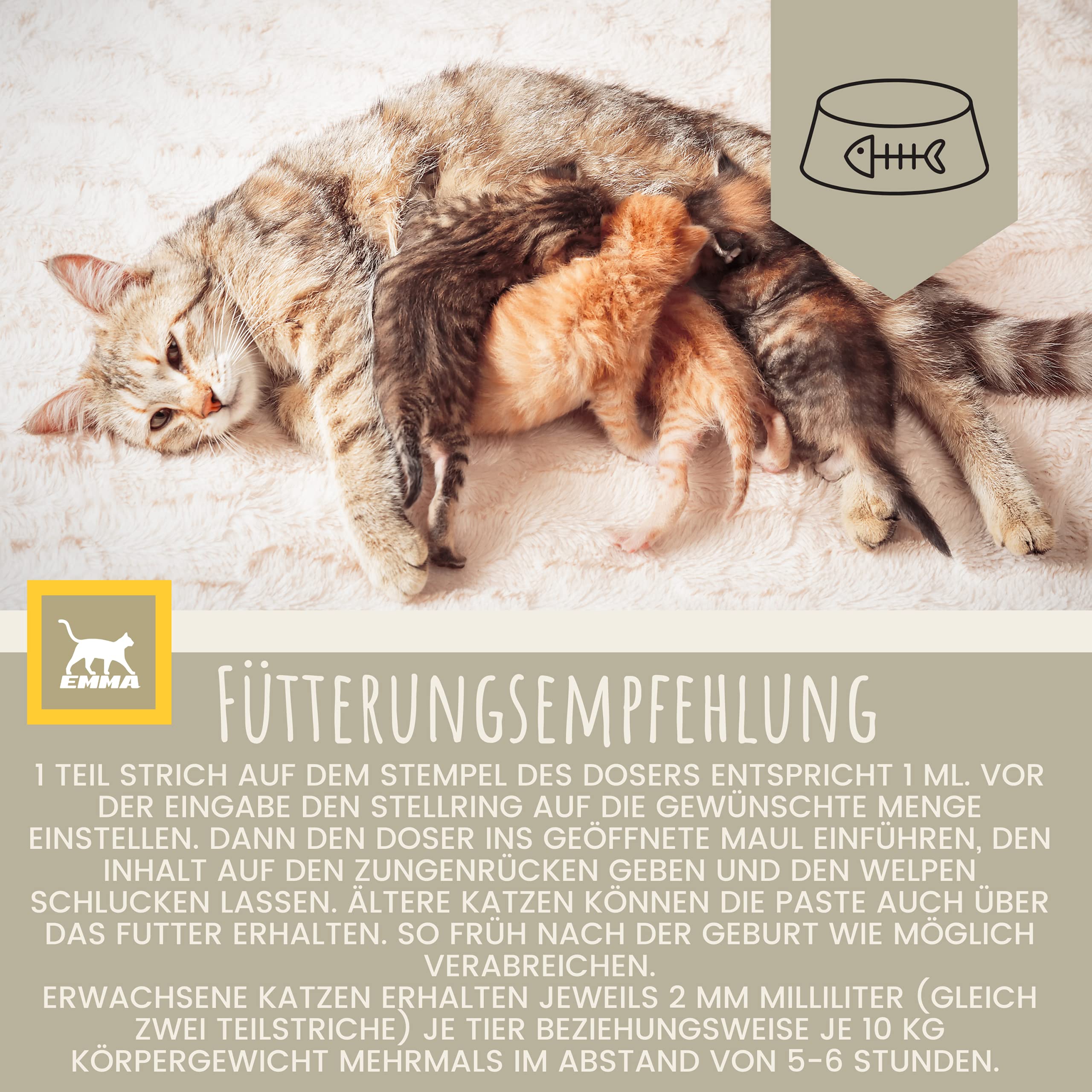 Gatos Multivitaminas I Pasta de vitaminas para Gatos 15ml I Complejo vitamínico B I Vitaminas B con Vitamina A D C Energía para Gatitos Mayores Refuerzo vitamínico Fortalecer el Sistema inmunológico