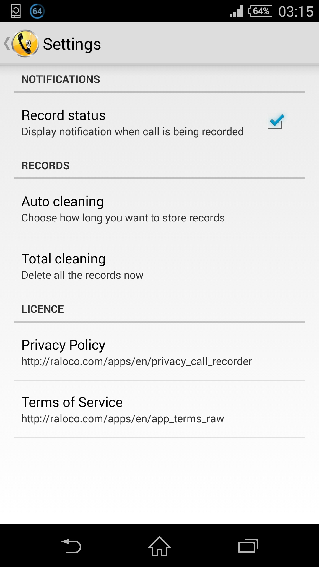 Auto Phone Call Recorder App on Amazon Appstore