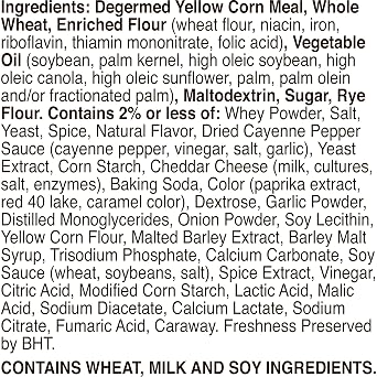Chex Mix Savory Hot Spicy Snack Mix