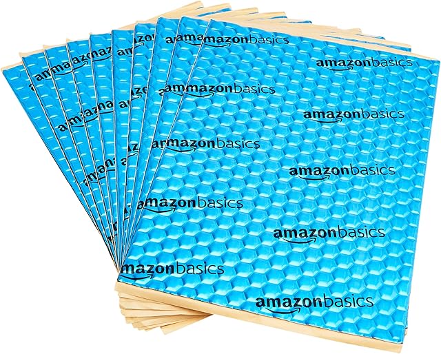 Amazon Basics Car Sound Deadener, 14.5 x 10, (10 count)Pack of 1