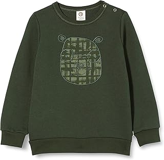 Müsli Green Cotton Baby,Clothing,Baby Boys 0-24m,Hoodies & Tracksuits,Sweatshirts Müsli by Green Cotton Baby Boys' Check Sweatshirt
