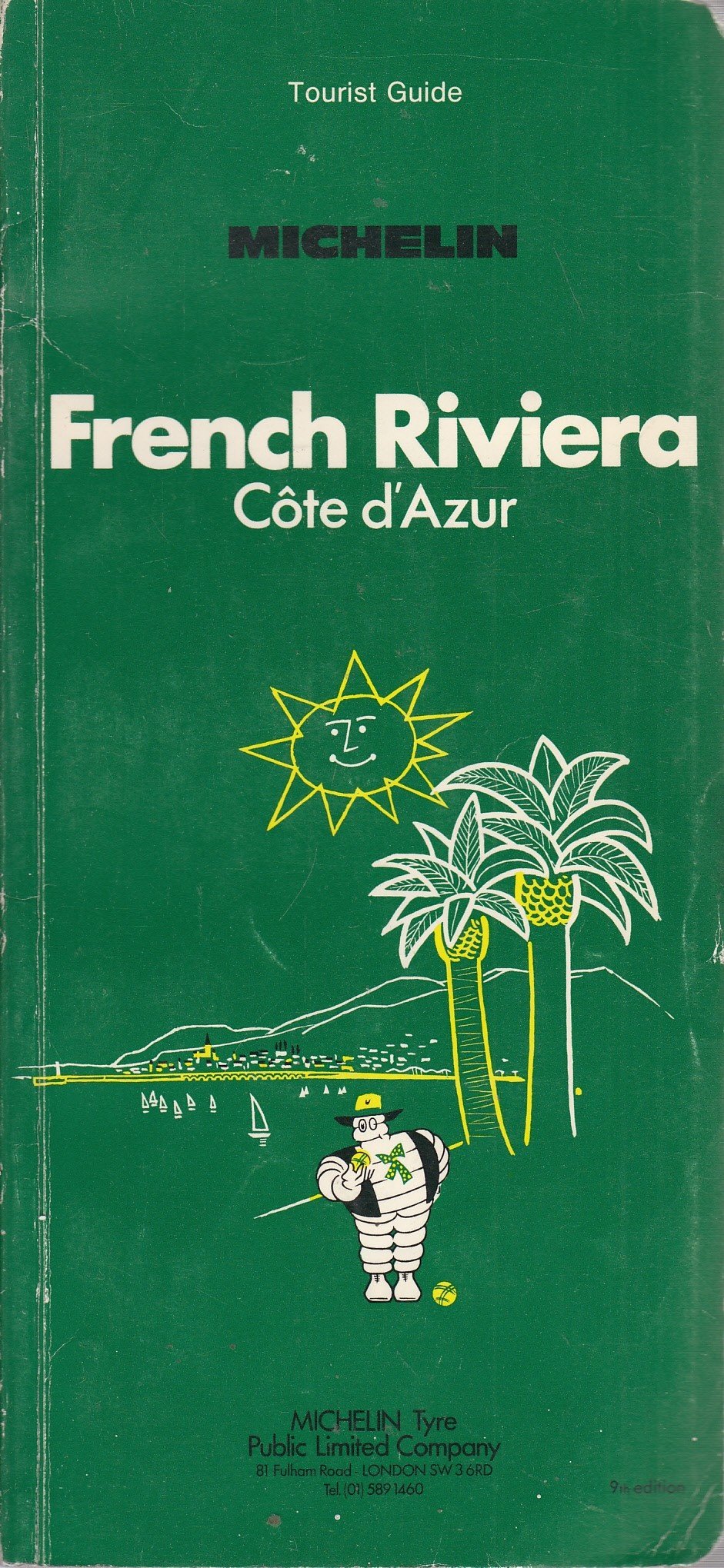 French Riveria 1988 Michelin Travel Publications