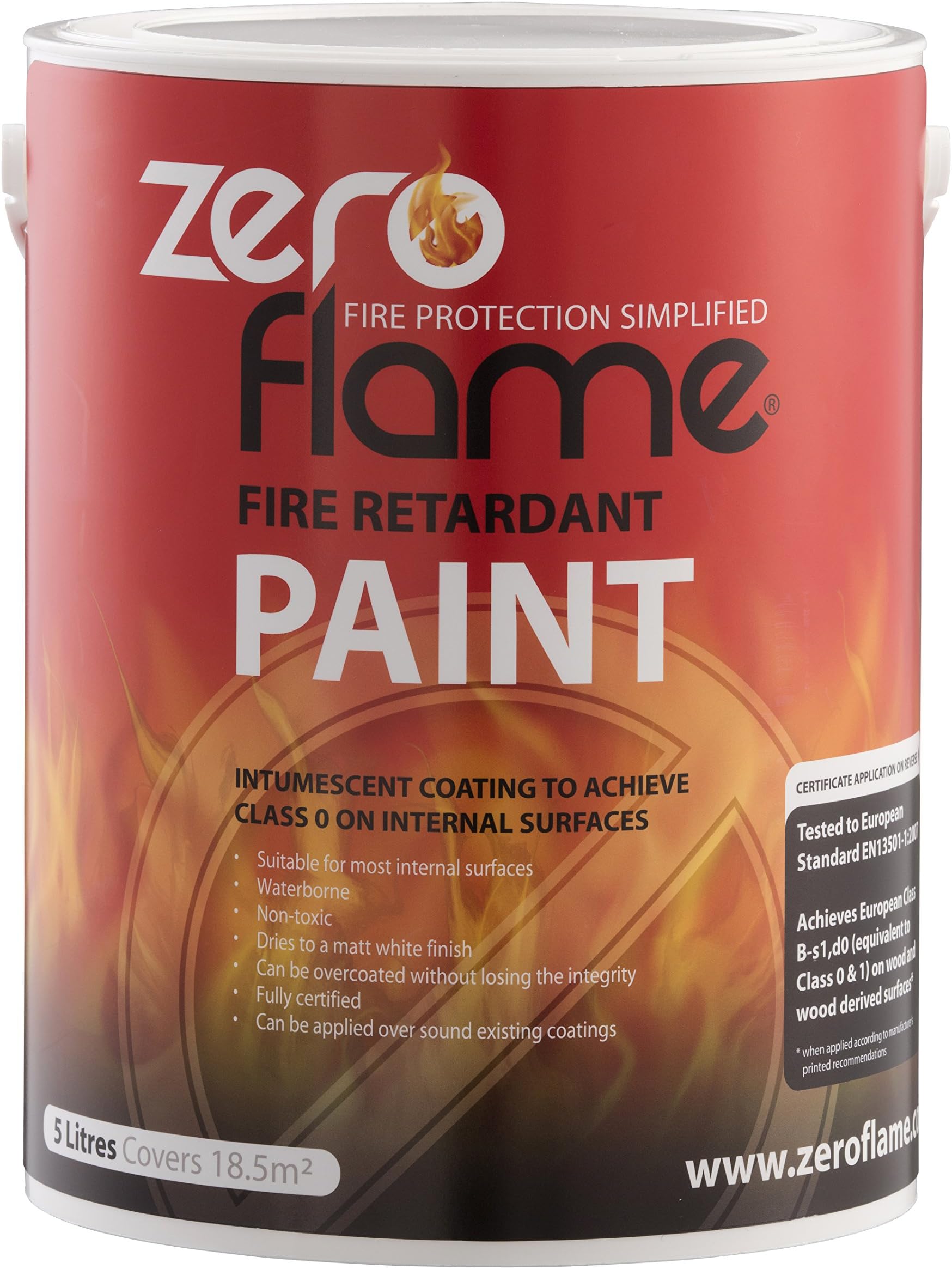 Zeroflame ZFP400007 Fire Retardant Paint