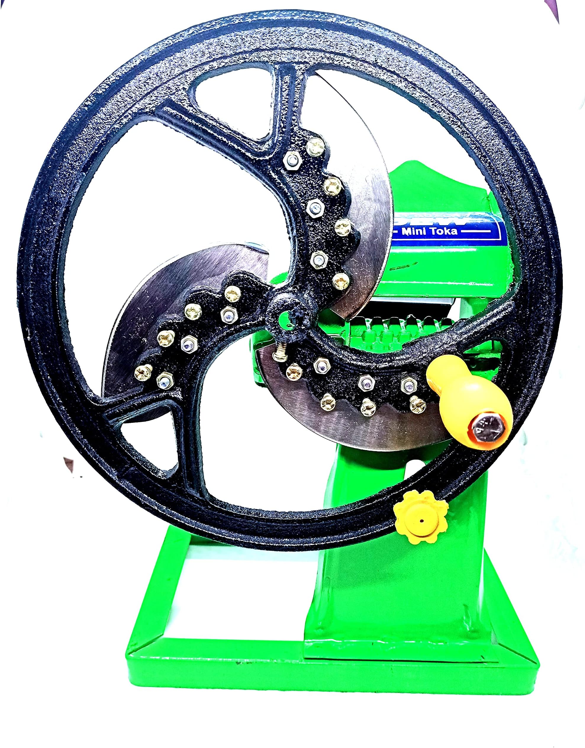 Iron saag Cutting Machine saag Cutter for Home Kitchen use and Business Peoples (Green and Black)