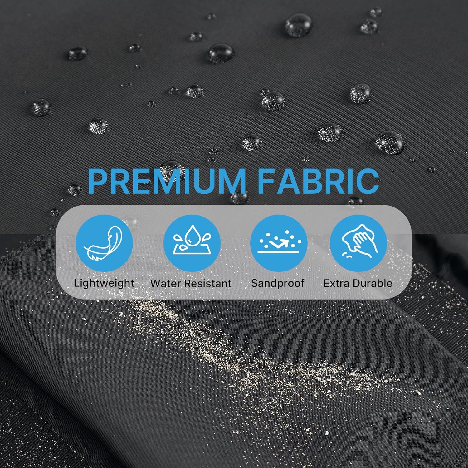 G4Free Beach Bag,Waterproof Beach Tote Pool Bags for Women,Compatible with Stanley Cup,Foldablefor Weekender Travel - Image 7