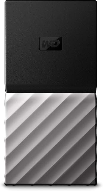 Western Digital WDBKVX0020PSL-WESN My Passport Portable SSD 2TB, Black/Silver