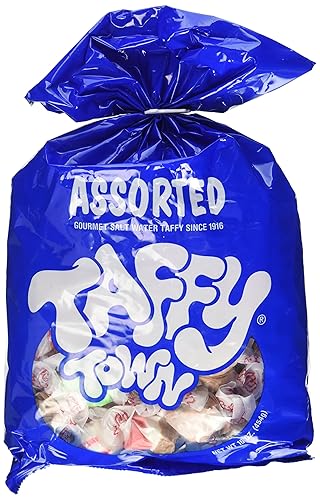 Caramelos Masticables Surtidos de Agua Salada de Taffy Town, 1 lb