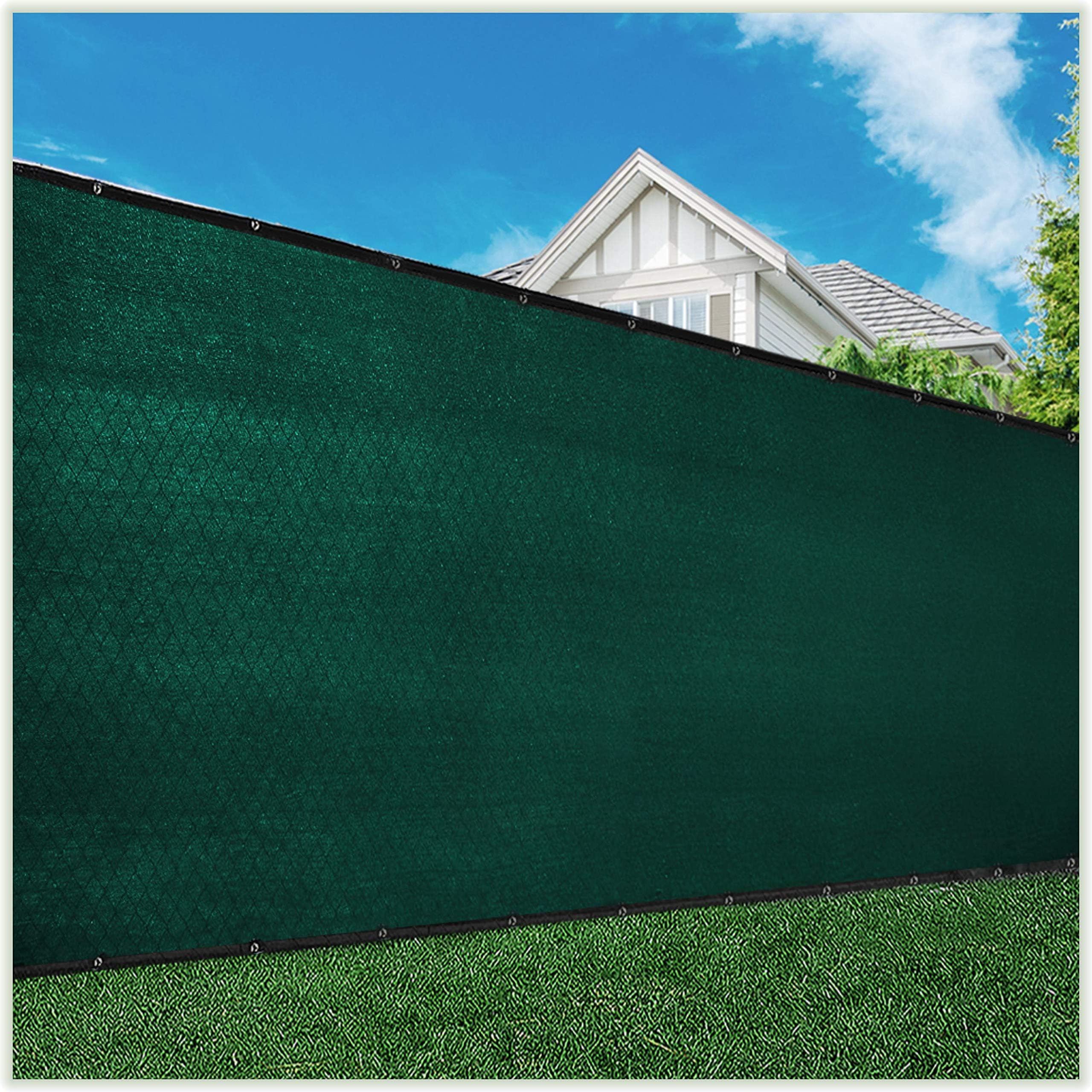 ColourTree 8' x 50' Green Fence Privacy Screen Windscreen